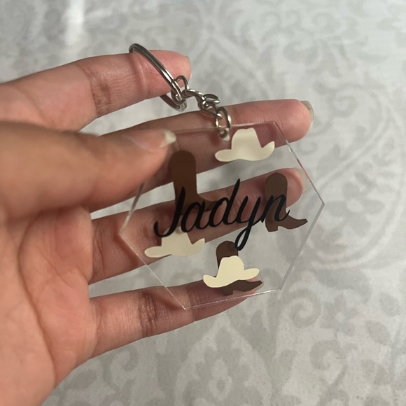 Handmade Custom Acrylic Keychain (choose your design & shape) PRICE VARIES NWT - Picture 3 of 8